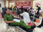 Đoàn Thanh niên Công an tỉnh tổ chức ngày hội hiến máu tình nguyện