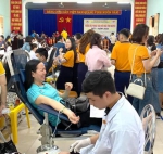 Đông Hà: Tiếp nhận 285 đơn vị máu trong ngày hội hiến máu tình nguyện đợt 1 năm 2024