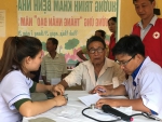 Khám, cấp phát thuốc miễn phí cho hơn 200 người dân tại xã Vĩnh Chấp