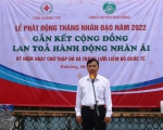 Hội CTĐ tỉnh Quảng Trị phối hợp với UBND huyện Đakrông tổ chức Lễ phát động tháng nhân đạo năm 2022