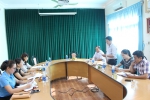 Công đoàn cơ sở cơ quan tỉnh Hội làm việc với UBKT Công đoàn viên chức tỉnh