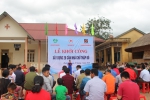 Khởi công xây dựng 28 nhà Chữ thập đỏ cho các hộ gia đình có hoàn cảnh khó khăn