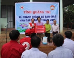 Khánh thành và bàn giao nhà đại đoàn kết cho hộ nghèo huyện Hướng Hóa
