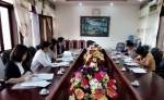 Đoàn đánh giá của Hiệp Hội CTĐ-TLLĐ quốc tế tại Việt Nam và Trung ương Hội CTĐ Việt Nam làm việc tại Cam Lộ