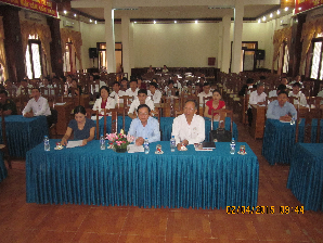 Hội nghị tổng kết năm 2014 huyện Hướng Hoá
