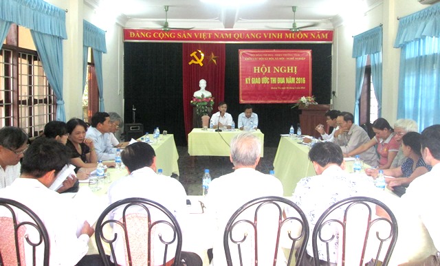 Ông Nguyễn Đình Chiến - Chủ tịch Hội CTĐ tỉnh, Chủ trì hội nghị